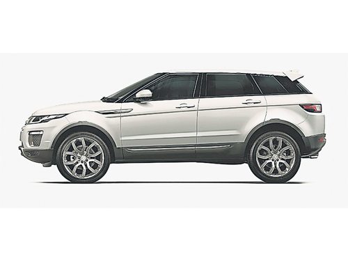 Range Rover Evoque裝載一台2.0升Si4汽油引擎與9速ZF自動變箱配搭。