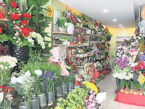 目前巴生花店還未掀起訂購的熱潮。