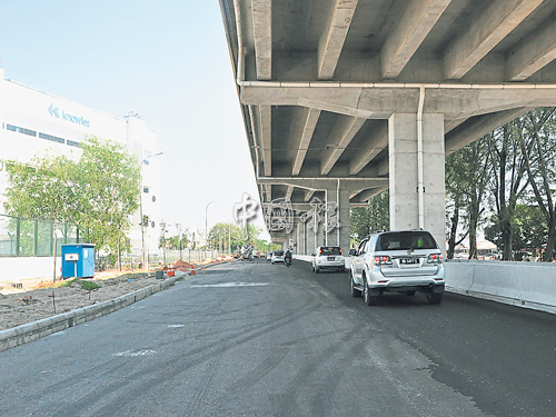 峇六拜道路提升工程，预计在6月全面竣工。