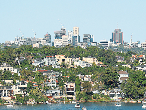悉尼房價自2007年來已累積70%漲幅。 