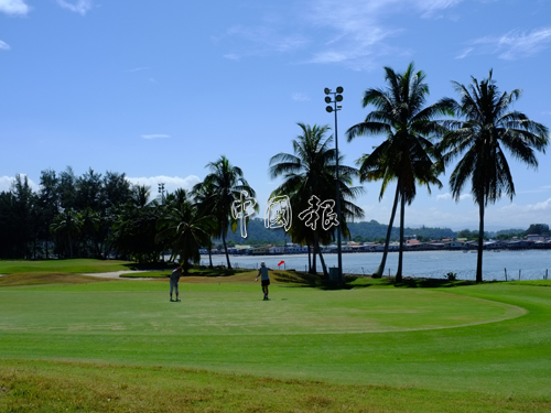 Sutera Harbour高爾夫球會是沙巴唯一27洞的高爾夫球場。