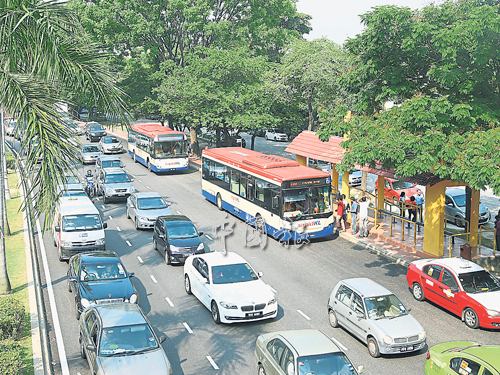 USJ 2候車亭是USJ地區較多乘客的候車亭之一。