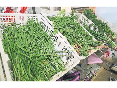 甲州的芹菜、芫荽及青蔥，因種植區的產量銳減而價格飆漲，已搖身成為菜攤最昂貴的蔬菜之一。 