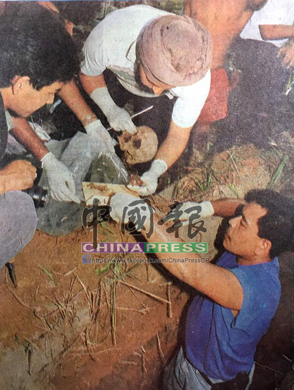 落網者隨後向警方爆料，稱自1989年開始，共有12名黨徒遭幫派動私刑處死，警方較後於檳城白雲山墳場挖掘出3具白骨。