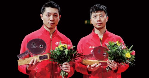 ◤德国乒乓球公开赛◢ 中国横扫4冠 许昕称王陈梦封后
