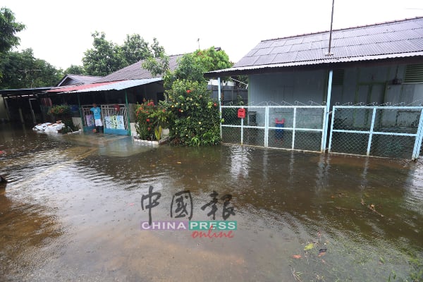 三芭弄许多地势较低的住家一时间成为“水乡”。