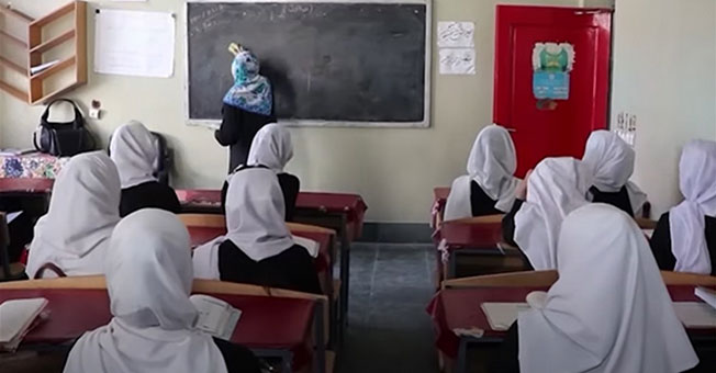 阿富汗巴尔赫省中小学面向女生恢复授课