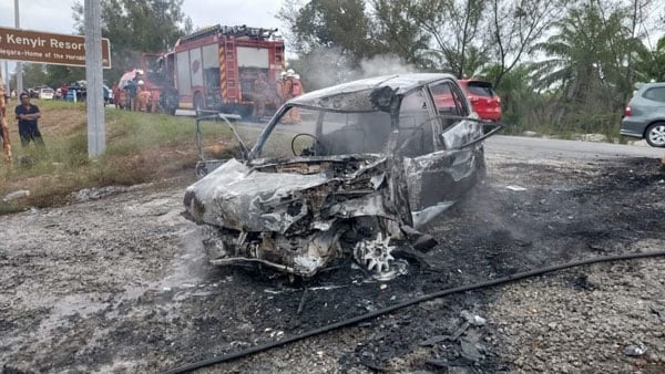 甘榜贡峇都, Kampung Gong Batu, 超车, 超车未遂, 