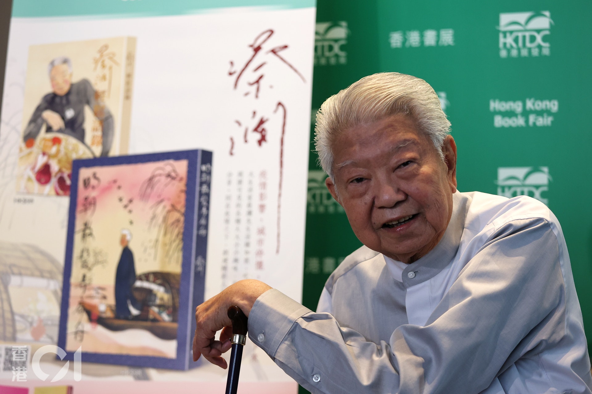 蔡澜7月出席书展活动，称与倪匡有一承诺，二人谁先走一步，对方都不会哭泣。