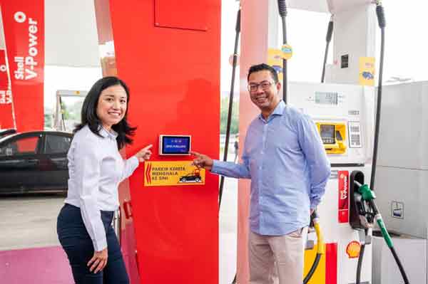 Shell petrol station,RFID,transaction