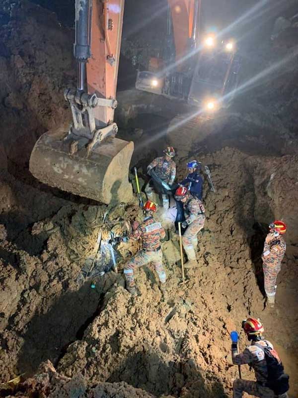 峇冬加里露营地土崩 Batang Kali landslide 露营地 土崩