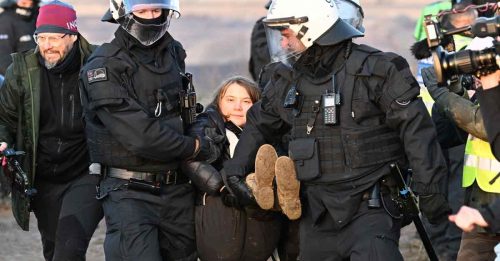 反德国煤矿扩建 瑞典环保少女被捕