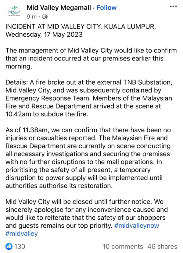 Mid Valley,fire
