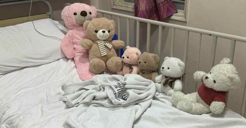 少女遭父性侵暴打｜进院后失眠 6泰迪熊伴入睡