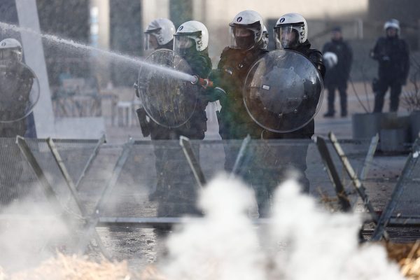 BELGIUM-AGRICULTURE-PROTEST