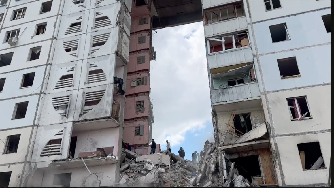 乌克兰军队袭击 俄公寓大楼倒塌 3死