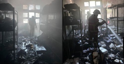 玛拉工艺大学酒店失火 1房客受困及时获救