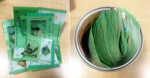 收集RM5 绿钞票 女网友：到了年底是可观储蓄