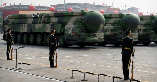 中国拥500枚核弹头 核扩张速度世界第一
