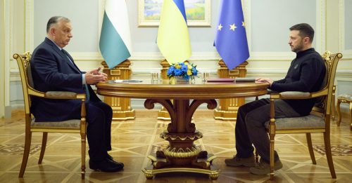 俄乌开战｜匈牙利总理与泽连斯基会谈 建议乌克兰在和谈前停火