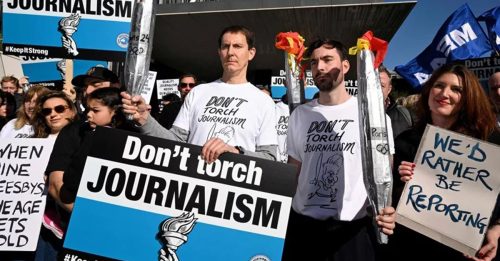 澳洲报社记者薪资谈判破裂 奥运开幕前展开罢工