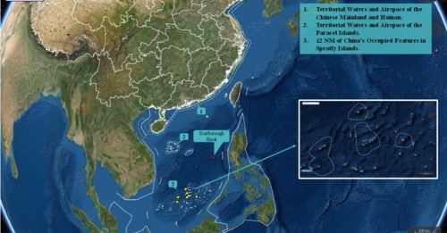 美军去年8000架次军机 在南海活动