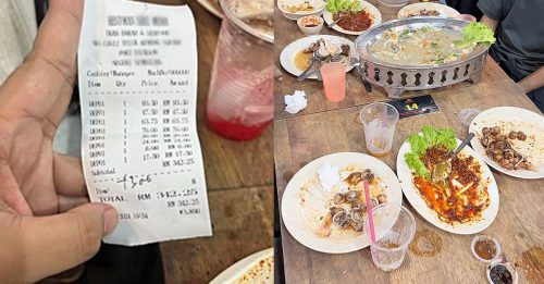 波德申 吃海鲜餐 RM342 女网民投诉“如供屋的价格”