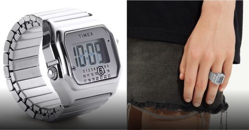 新装品 | Timex 把手表当戒指戴！