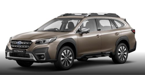 Subaru Outback大改款转型SUV 外媒绘制全新动感造型图曝光